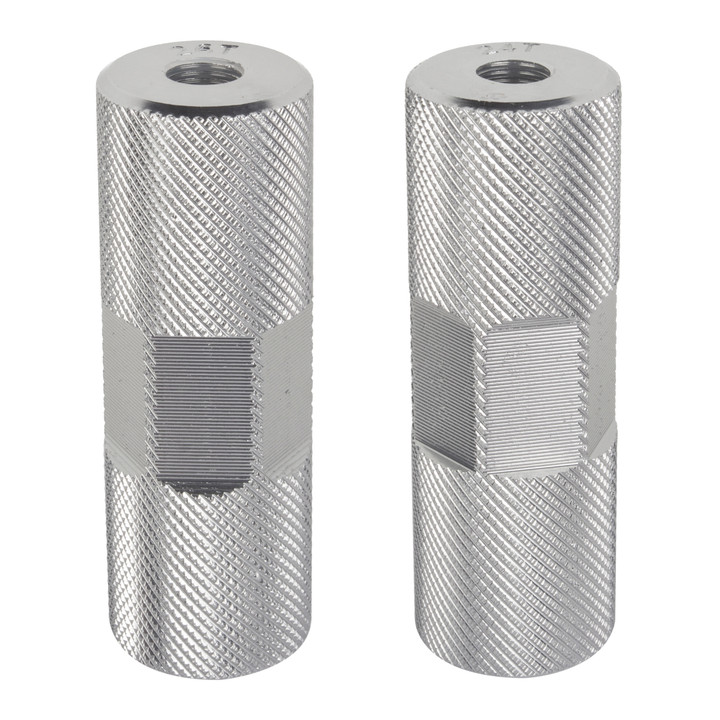 Black Ops Knurled Alloy 3/8in Bicycle Peg Pair for Dual-Sided Grinding 92981