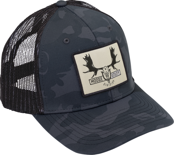 Moose Offroad Mud Euro Hat - Black Camo C2402771