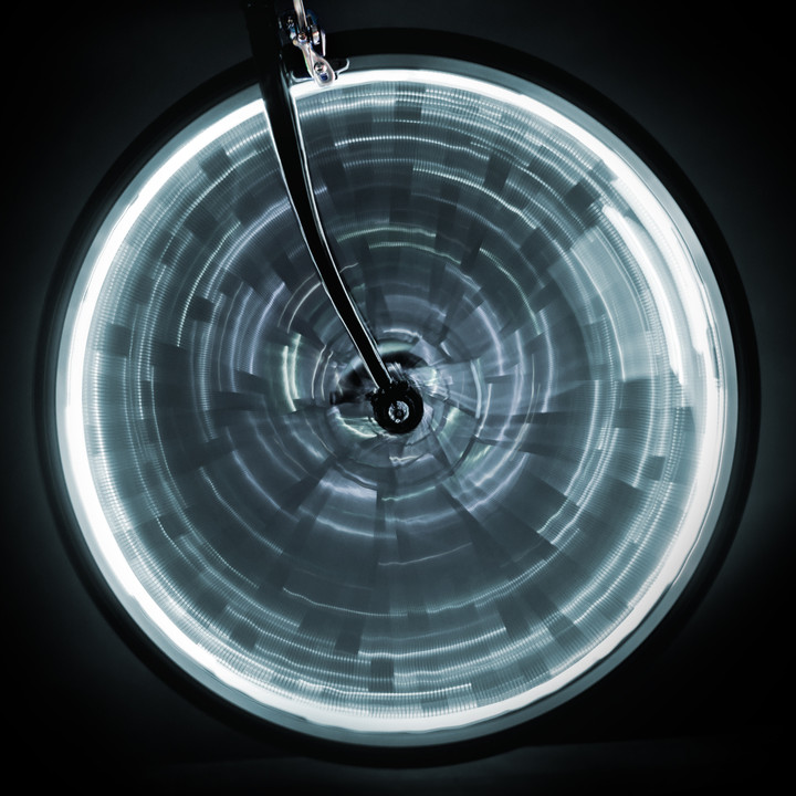Sunlite WheelGlow White Wheel Light for 700c and 29-inch Bikes 911376