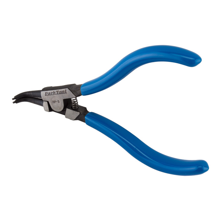 Park Tool 1.3mm Bent External Snap Ring Pliers Chromoly Heat Treated Vinyl RP-3