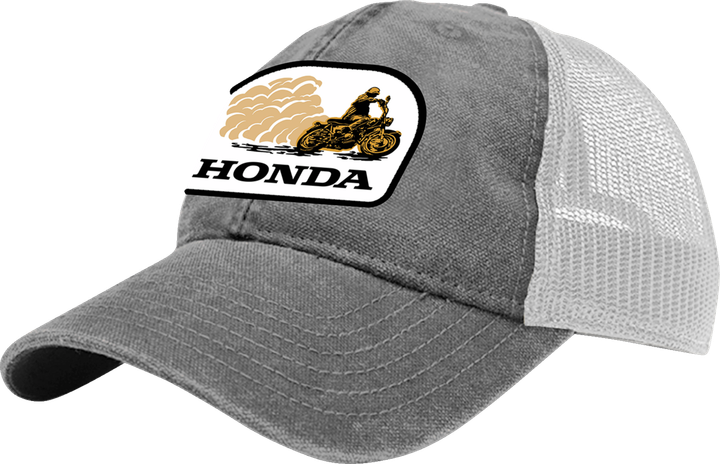 Honda Apparel Honda Trucker Hat - Gray/White LEM25-H47