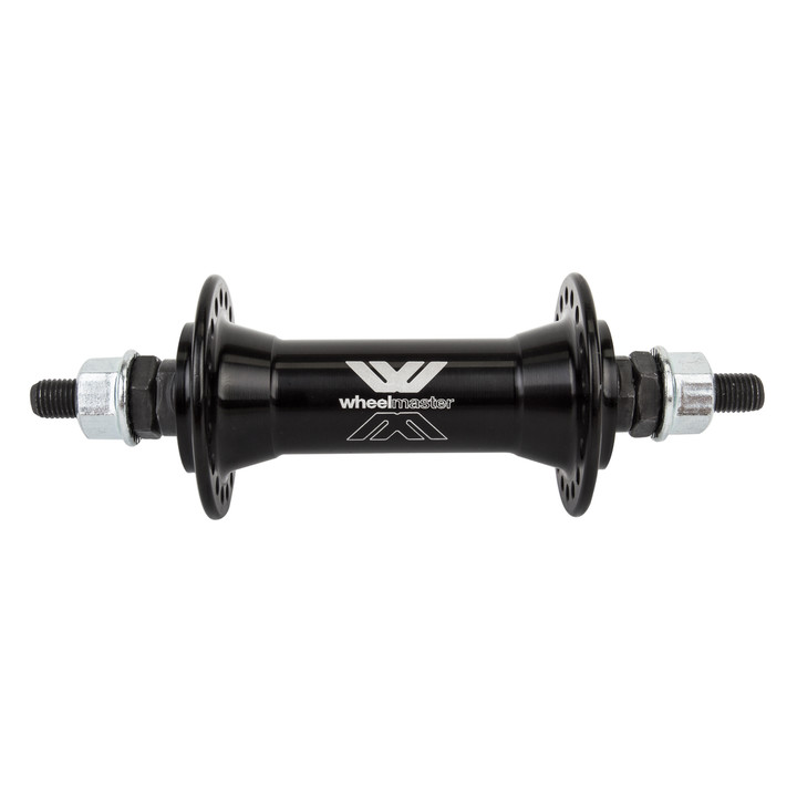 Alloy Bolt-On Front Wheel Hub - 36H, Aluminum, Loose Ball, Bike Compatibility 370212