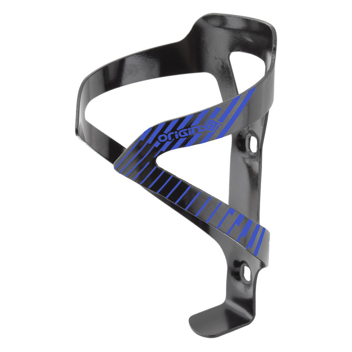 Origin8 Alloy Klutch Bottle Cage - Lightweight AL6061, Black/Blue 914585