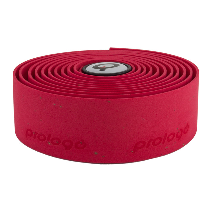 Prologo Plaintouch Cork Handlebar Tape Plugs - Durable, Classic Red PLAINTOUCH-RE/AF