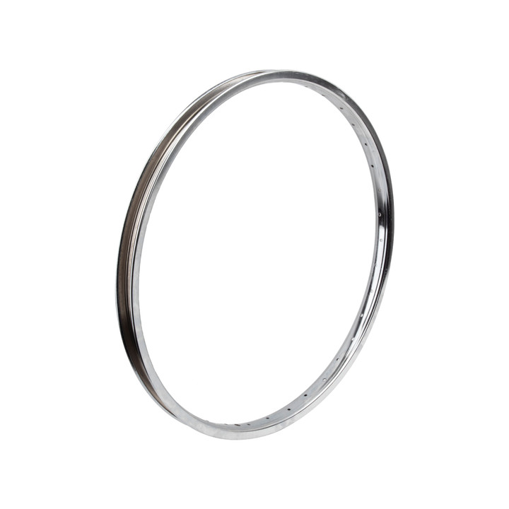 Steel 24in Wheel Master 7X Chrome Rim 36 Holes and Tube Compatibility 470741