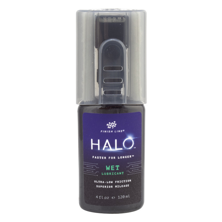 Finish Line Halo Wet Bike Chain Lube Kit - Hydrodynamic, Long-Lasting Wax and Wet Lubricant HA0042101