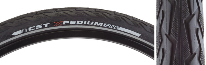 CST Xpedium APL 700x35 Clincher Tire - Puncture-Resistant, Reflective TB90588400