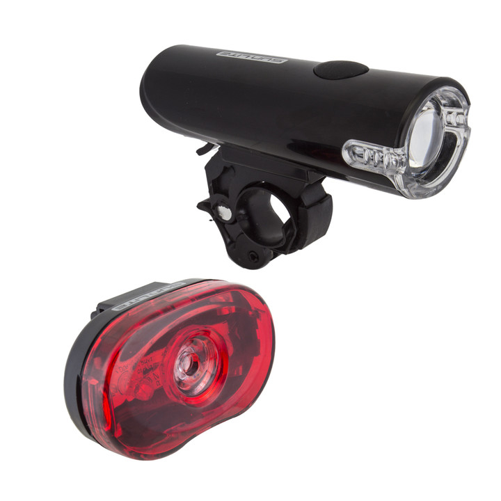 Sunlite Combo LED Bicycle Light Set CREE Headlight and Bright Tail Light 98876