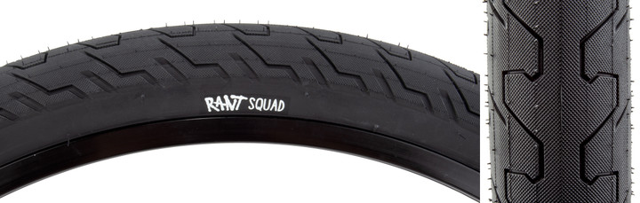 Rant Squad 18x2.3 Wire MTB Tire Micro Knurled Tread and Reflective Sidewall 403-18168