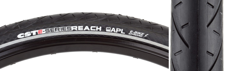 CST E-Series Reach 700x40 E-Bike Clincher Tire Reflective Sidewall TB96041000