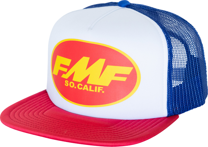 Fmf Big Pro Trucker Hat - White HO25196901WHT