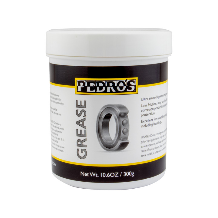 Pedro's Premium Bicycle Grease - Ultra Smooth, Water-Resistant, Lithium Complex, 10.6oz 6315101