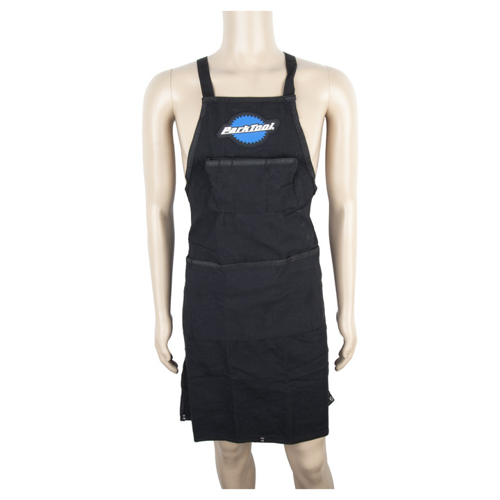 Park Tool SA-3 Heavy Duty Shop Apron 35 Inches Long Adjustable Height Black SA-3