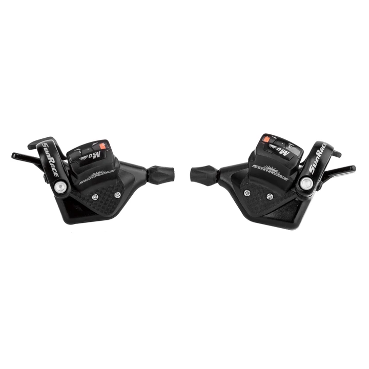 SunRace M403 7-Speed Trigger Shifter Set Gear Display and Composite Levers DLM53.7300.0S2.BX