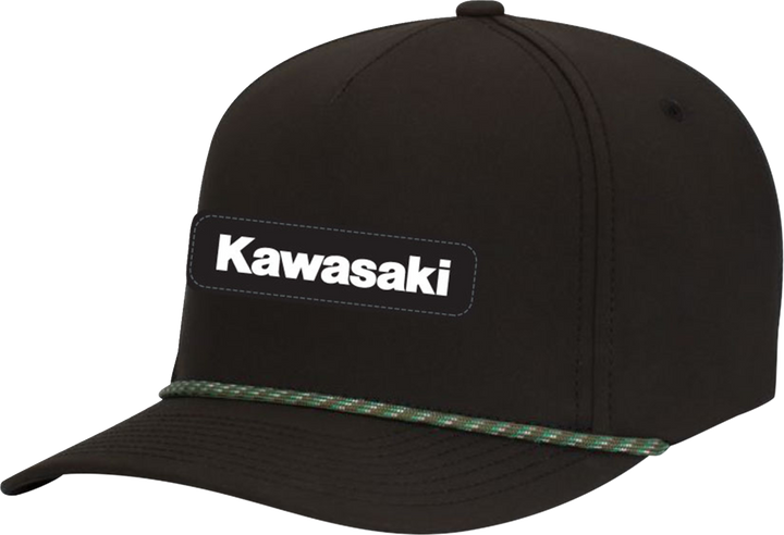 Factory Effex Kawasaki Explorer Braided Snapback Hat - Black/Green 29-86106