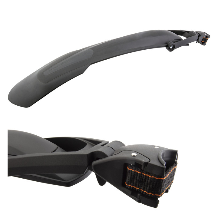 SKS X-Blade Clip-on Dark 28", 29" and Plus Rear Bicycle Fender Matte Black 11450