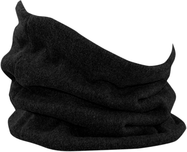 Zan Headgear Microfleece Neck Gaiter - Black WFMFN114
