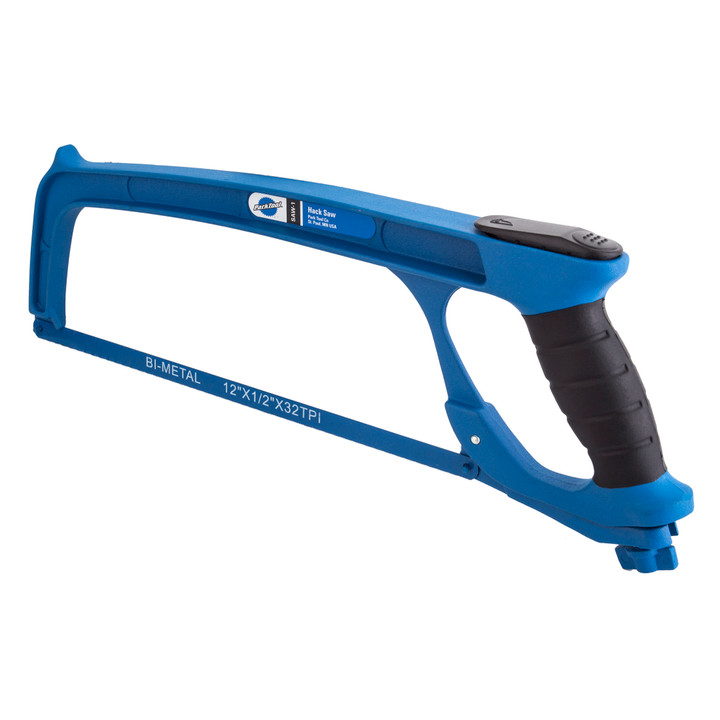 Park Tool SAW-1 Blue Hacksaw Rubber Handle Comes 1 Blade 12" Blade Size SAW-1