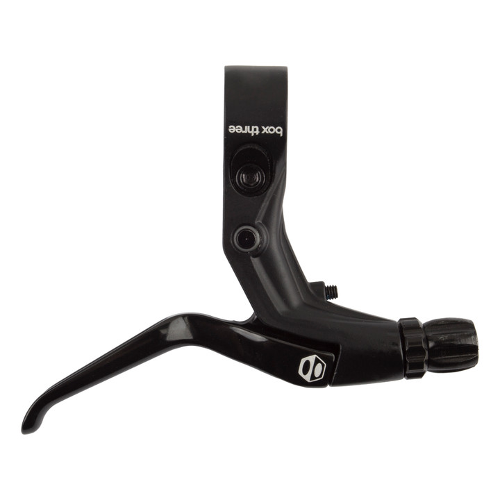 Box Three Black Brake Lever - Adjustable, Lightweight, Racing-Grade BX-BL173DIPR-BK
