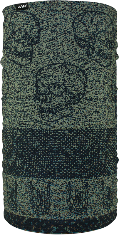 Zan Headgear Motley Tube Fleece Lined - Skull Fairilse TF123