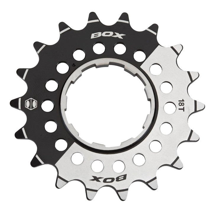 Box Components BOX One 7075 Alloy 18T Single Speed Cog for Shimano Hubs BX-CO1575A18-BK
