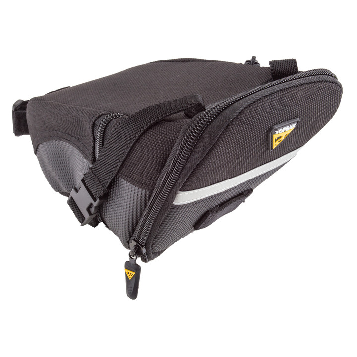 Aero Wedge Saddle Pack - Weatherproof 1200D Cordura, Reflective and Light Mount TC2262B