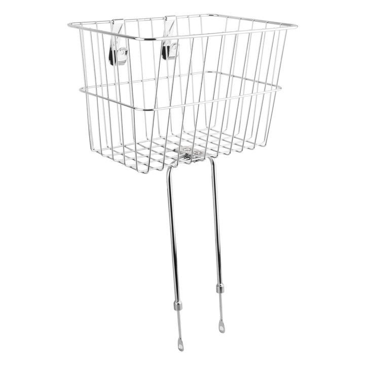Sunlite Deep Steel Basket 14x9x9, UCP Coated, Handlebar and Fork Mount 90051