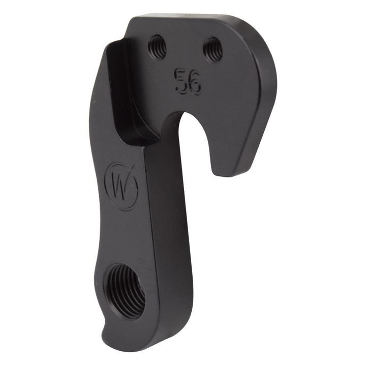 Wheels Manufacturing Derailleur Hanger 56 6061 Aluminum: Black DROPOUT-56