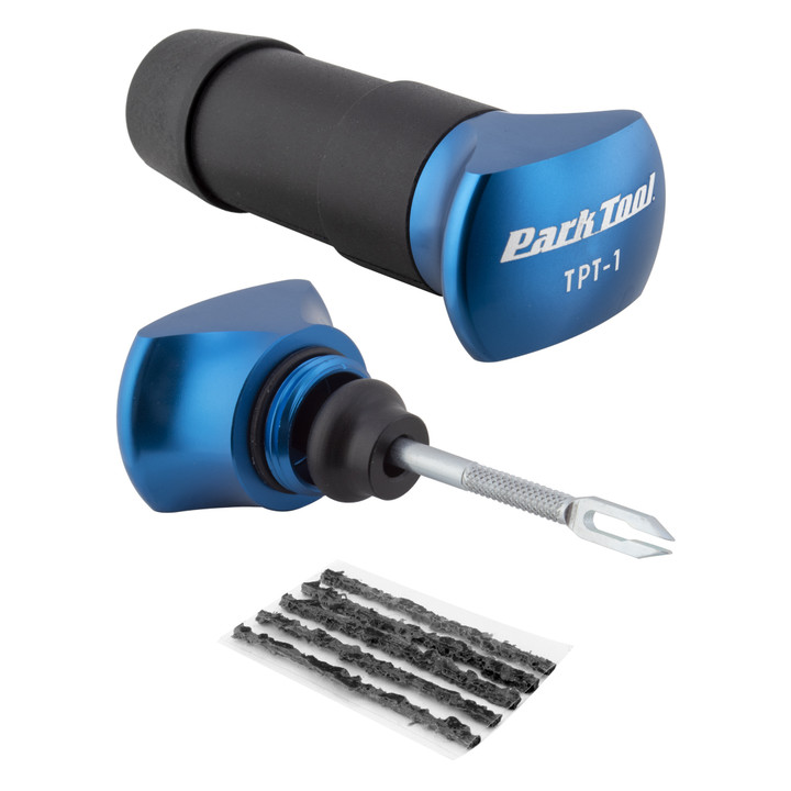 Park Tool TPT-1 Tubeless Tire Plug Kit for Quick MTB and Road Repairs TPT-1