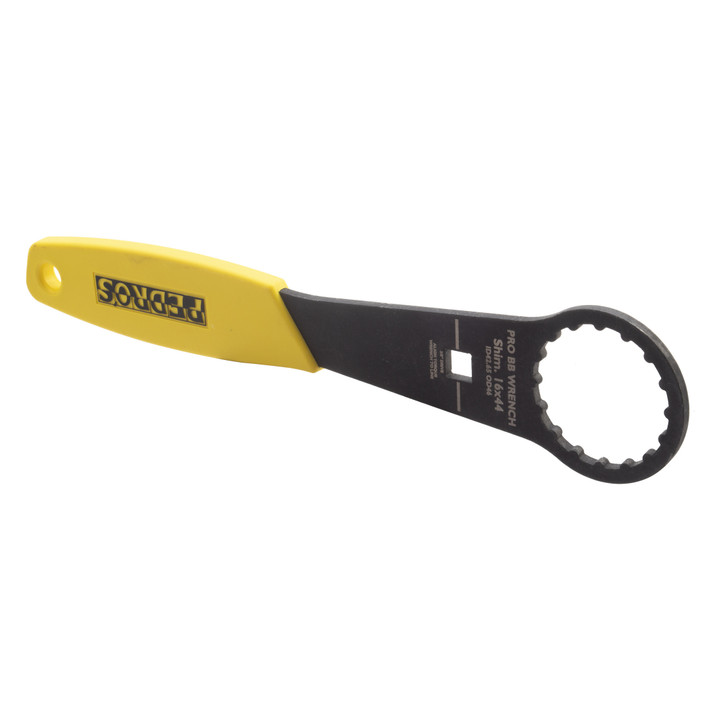 Pedro's Pro Bottom Bracket Wrench 44mm, 16-Notch, Heat-Treated Steel, Ergonomic Handle 6460242