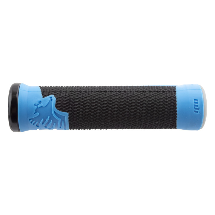 ODI AG2 Lock-On Grips Black/Blue Black Clamps Redesigned Inner Outer Grip D35A2BU-B
