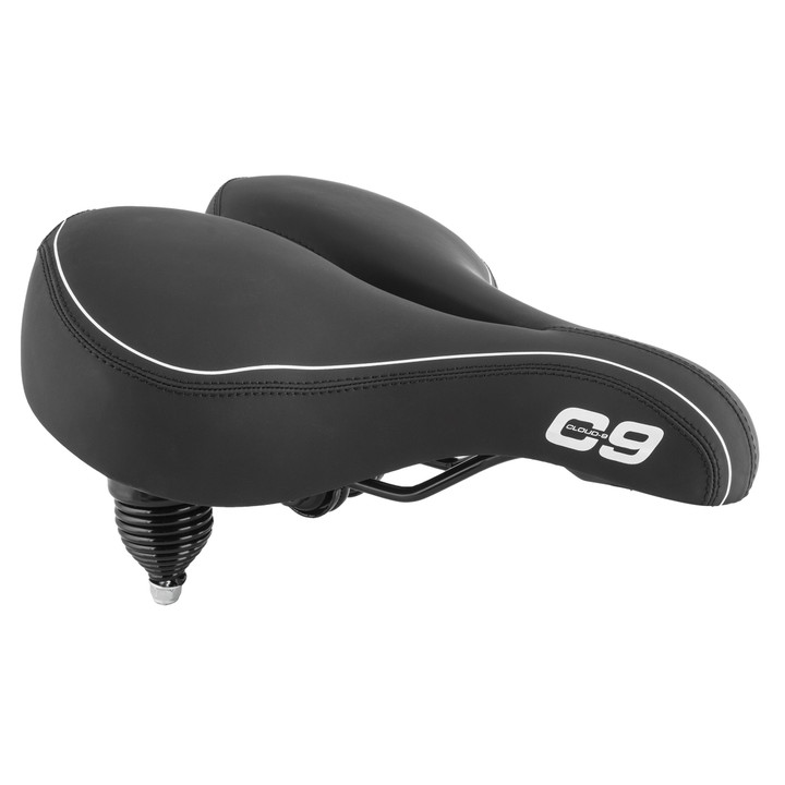 Cloud-9 Unisex Cut Out Bicycle Comfort Seat Cruiser Sofa Springs, Relief Channel 49535
