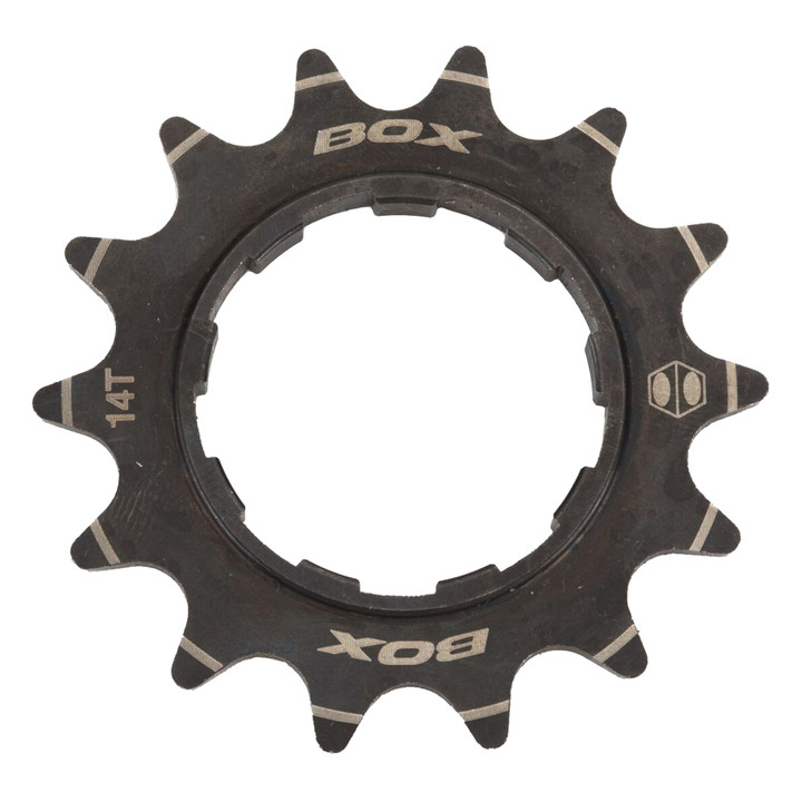 Box Components BOX One Cr-Mo 14T Single Speed Cog - CNC Machined Chrome-Molybdenum, Shimano Compatible BX-CO150CM14-BK