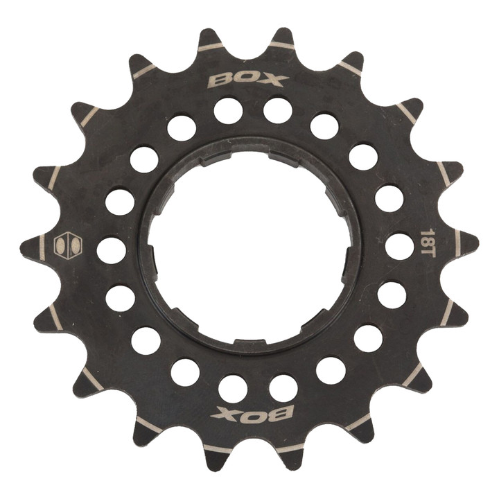 Box Components BOX One 18T Single Speed Cr-Mo Cog for Shimano Hubs BX-CO150CM18-BK