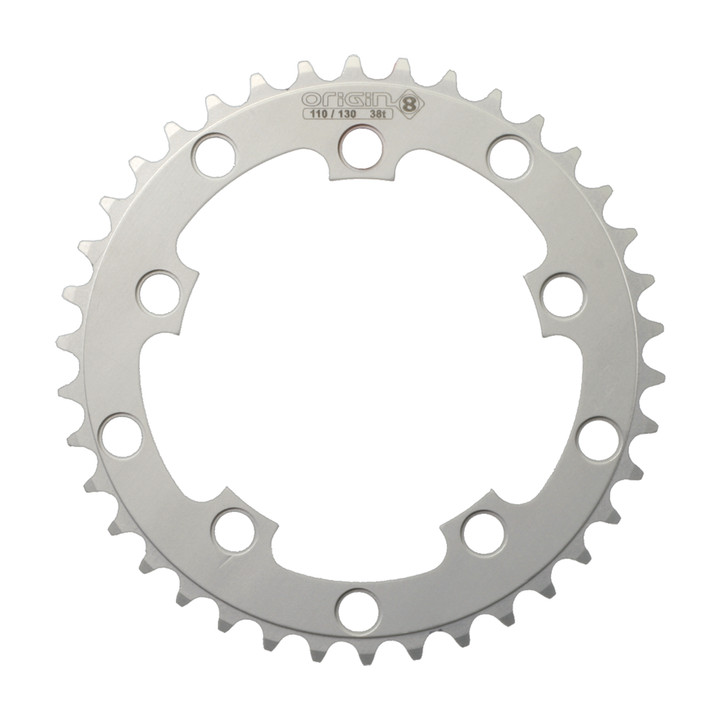 Origin8 38T Aluminum Single Speed Chainring - CNC Machined, 5-Bolt, USA Made 22408
