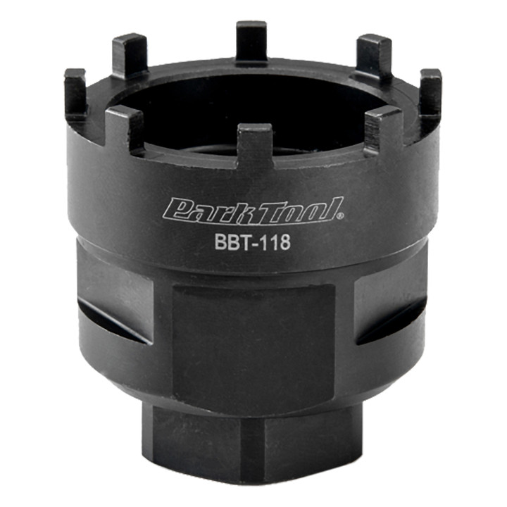 Park Tool BBT-118 Steel Bottom Bracket and Lockring Tool - Heavy Duty, Precision-Machined BBT-118