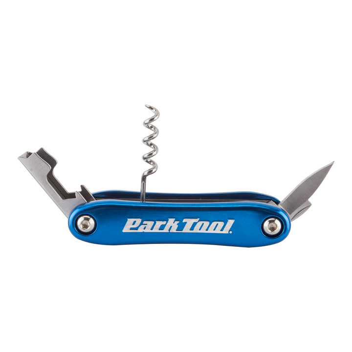 Park Tool BO-4 Corkscrew and Bottle Opener - Stainless Steel and Aluminum BO-4