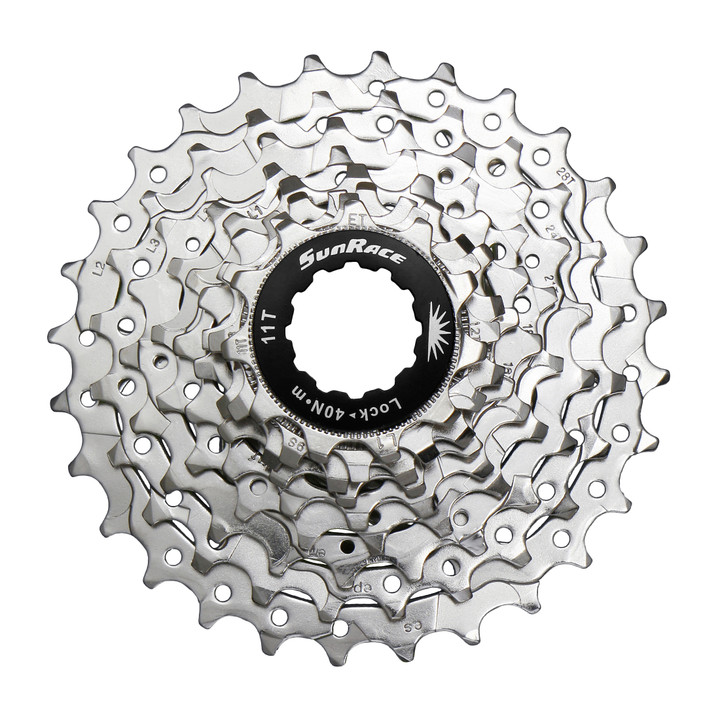 Sunrace CS-R91 11-25T 9-Speed Road Cassette Super Fluid Drive Technology CSR91.9AQ0.NS1