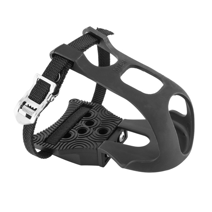 Exustar Thermoplastic Toe Clip Pedal Adapter for Platform Conversion E-SL02A-B6