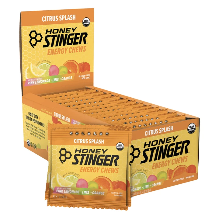 Organic Citrus Splash Energy Chews | USDA Certified Gluten-Free and Non-GMO 72419