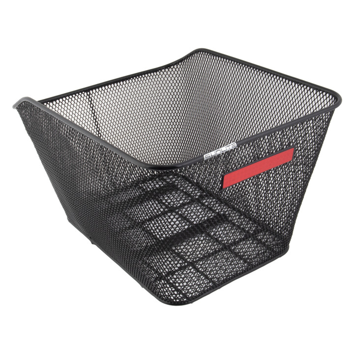 Sunlite Black Steel Mesh Rack Top Basket 13x16x8 for Bikes 90176