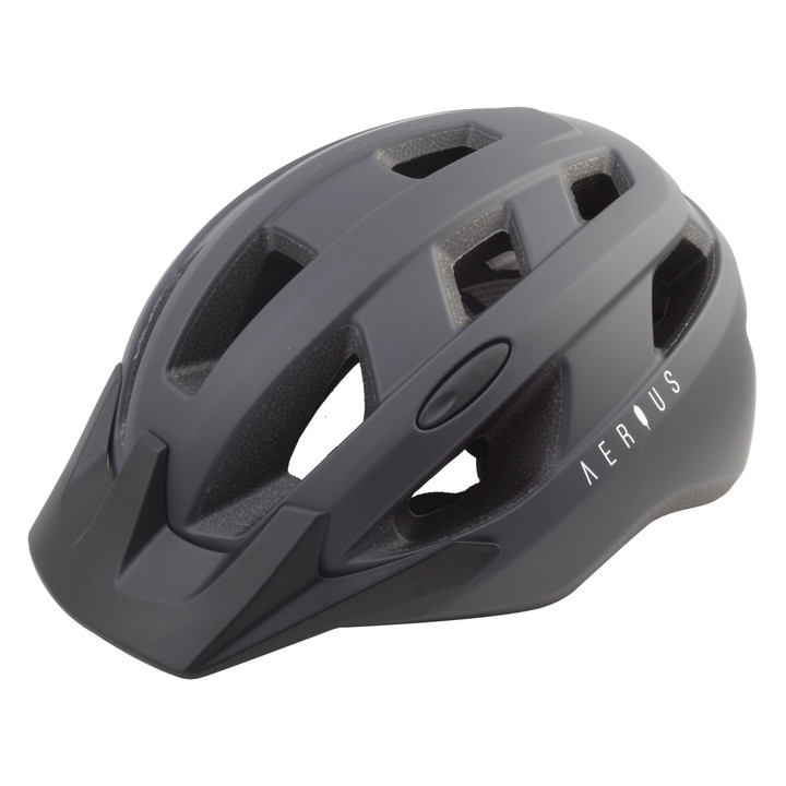 Aerius Swift MTB Helmet LG/XL - In-Mold, 15 Vents, Removable Visor 915517