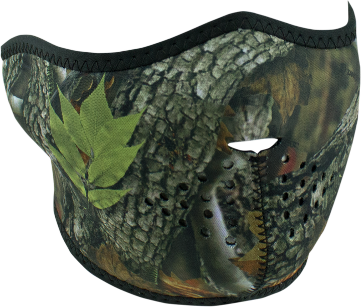 Zan Headgear Half Mask - Forest Camo WNFM238H
