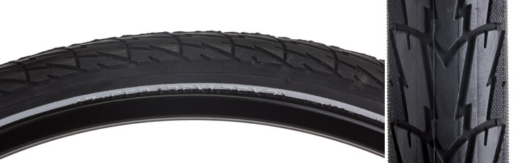 Sunlite Selecta 26x1.75 City/Trekking Tire Kevlar and Reflective Sidewall 60576