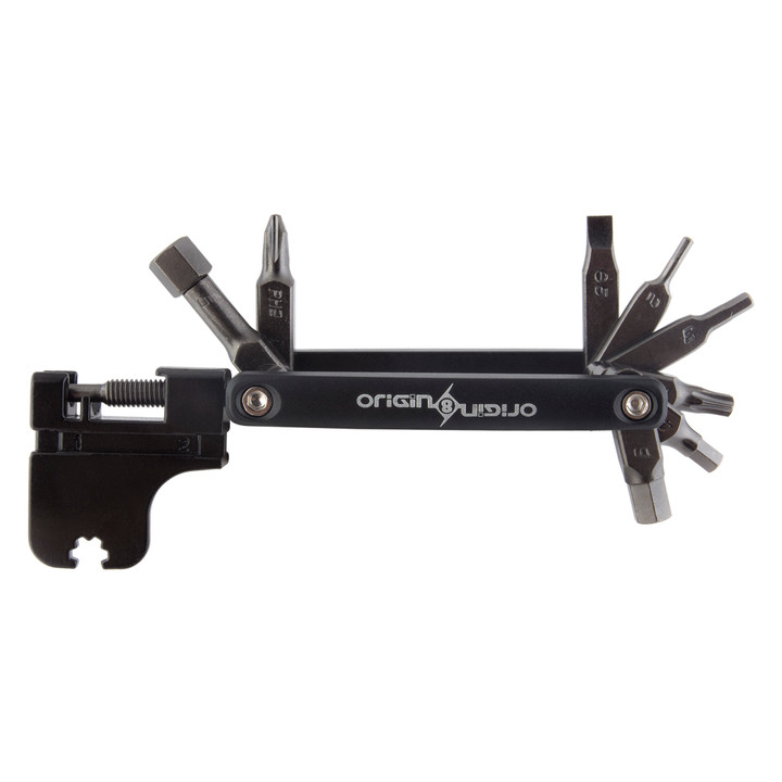 Origin8 Black Series SL-16 Multi-Tool - 16-in-1 Bike Repair Tool 62931