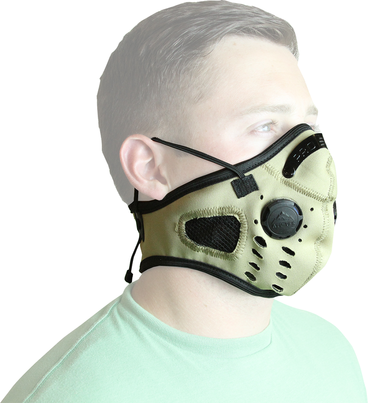 Atv-Tek Neoprene Dust Mask - Tan EDMTAN