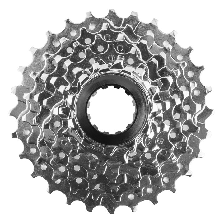 Sunlite 8-Speed 11-28T Nickel Plated Steel Cassette for Road and Mountain Bikes 180029