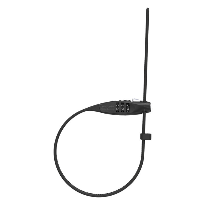ABUS Combiflex TravelGuard 45cm Steel Cable Lock 3-Digit Combination 95468