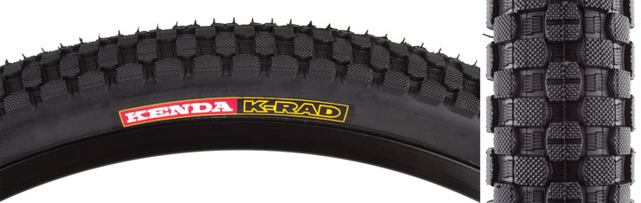 Kenda KRad 24x1.95 BMX Street Tire Micro-Knurled Pattern and SRC Compound 036F4N48