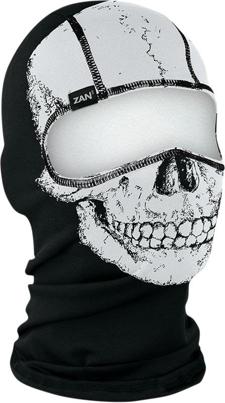 Zan Headgear Balaclava - Poly - Skull WBP002